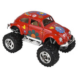 Die-Cast Pull Back VW Beetle (12 PC Display)