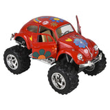 Die-Cast Pull Back VW Beetle (12 PC Display)