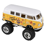 Die-Cast Pull Back VW Bus (12 Pc Display)