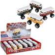 Die-Cast Pull Back VW Bus (12 Pc Display)
