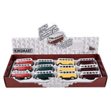 VW Bus Keychain Pull Back Die-Cast (12 PC Display)