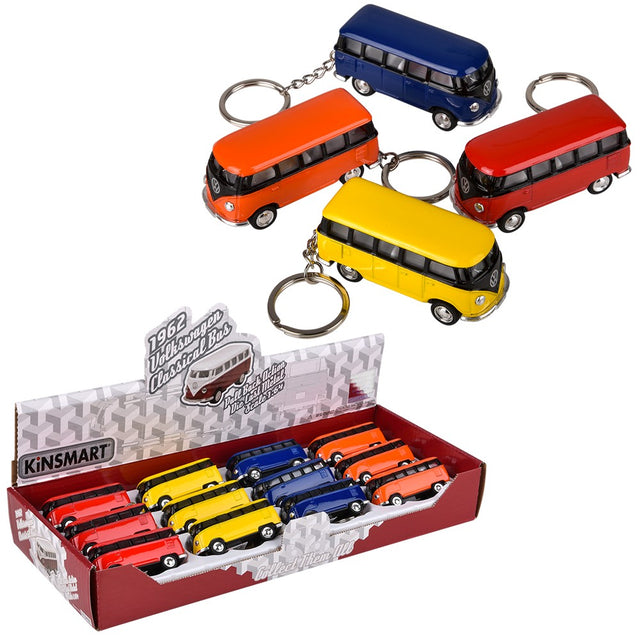 VW Bus Pull Back Keychain (1 DSP)