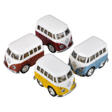 Die-Cast Pull Back VW Mini Bus (12 Display)