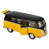 Die-Cast Pull Back VW Bus (12 Pc Display)