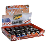 Die-Cast Pull Back VW Bus (12 Pc Display)