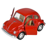 Die-Cast Pull Back 1967 VW Classic Beetle (12 PC Display)