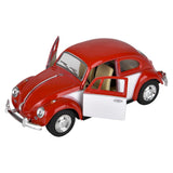 Die-Cast Pull Back 1967 VW Classic Beetle (12 Pc Display)
