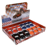 Die-Cast Pull Back 1967 VW Classic Beetle (12 Pc Display)