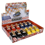 Die-Cast Pull Back 1967 VW Beetle Surfboard (12 Pc Display)