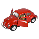 Die-Cast Pull Back 1967 VW Classic Beetle (12 Pc Display)