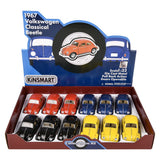 Die-Cast Pull Back 1967 VW Classic Beetle (12 Pc Display)
