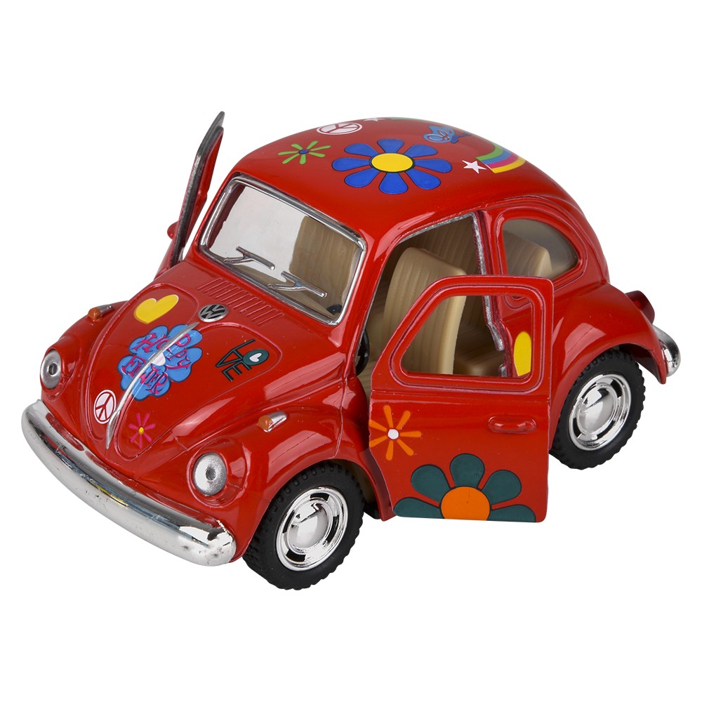 Die-Cast Pull Back 1967 VW Classic Beetle (12 Pc Display)