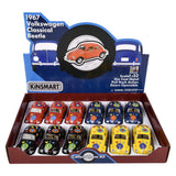 Die-Cast Pull Back VW Beetle Printing VW Beetle (12 Pc Display)
