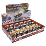 Die-Cast Pull Back 1962 VW Bus Surfboard (1 DSP)