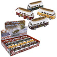 Die-Cast Pull Back 1962 VW Bus Surfboard (1 DSP)