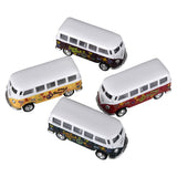 Die-Cast Pull Back 1962 VW Classic Bus (12 Pc Display)