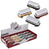 Die-Cast Pull Back 1962 VW Classic Bus (12 Pc Display)