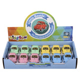Die-Cast Pull Back VW Mini Beetle (1 DSP)