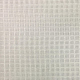 Victoria Sheer Polyester Fabric - Square Design, 110" Width (1 Yard)