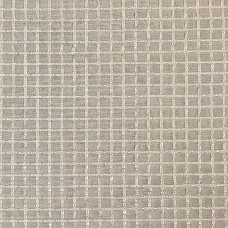 Victoria Sheer Polyester Fabric - Square Design, 110" Width (1 Yard)