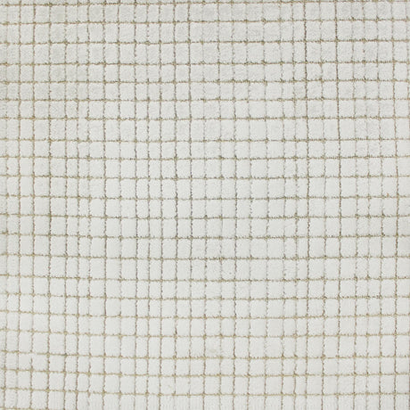 Vika Velvet Fabric - Geometric Small Square, 55" Width (1 Yard)
