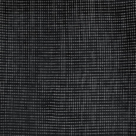 Vika Velvet Fabric - Geometric Small Square, 55" Width (1 Yard)
