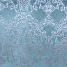 Vince Velvet Fabric - Damask Foil Print, 55" Width (1 Yard)