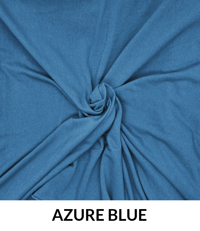 Viscose Crepe Ecoteck 100 Jersey Fabric - Solid, 240 GSM