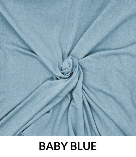 Viscose Crepe Ecoteck 100 Jersey Fabric - Solid, 240 GSM