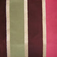 Viva Silk Fabric - Multi-Colored Stripe, 55" Width (1 Yard)