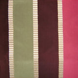 Viva Silk Fabric - Multi-Colored Stripe, 55" Width (1 Yard)