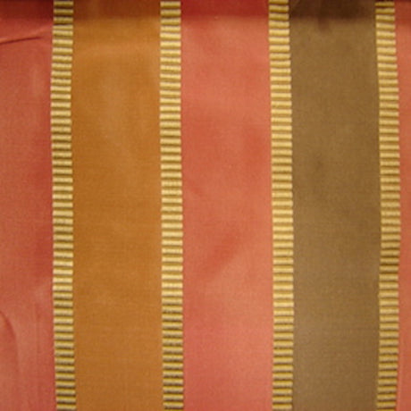 Viva Silk Fabric - Multi-Colored Stripe, 55" Width (1 Yard)