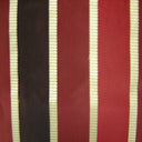 Viva Silk Fabric - Multi-Colored Stripe, 55" Width (1 Yard)