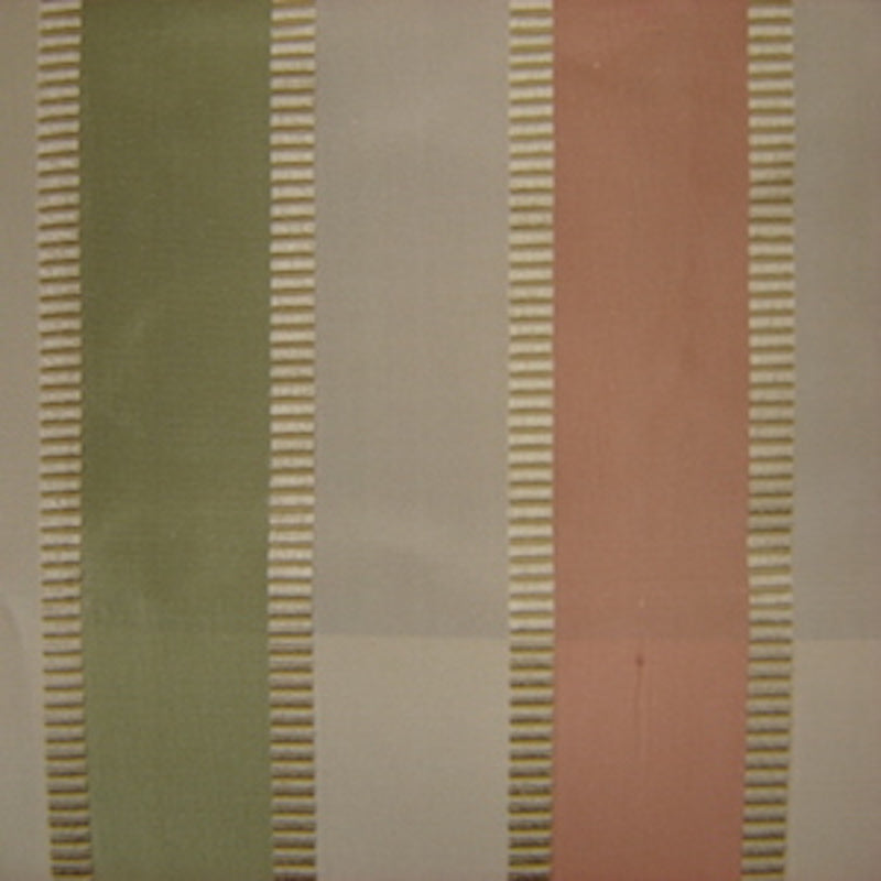 Viva Silk Fabric - Multi-Colored Stripe, 55" Width (1 Yard)
