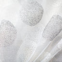Vivenne Fabric Polyester Fabric - Circular Metallic Sheer, 116" Width (1 Yard)