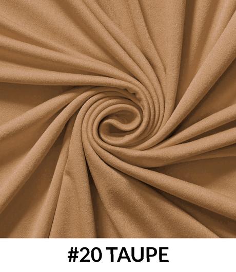 DTY 2 Sided Brushed Polyester Fabric - Heavyweight Brushed Texture, 250 GSM