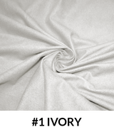 Micro Suede 165GSM Polyester Fabric - Soft Faux Suede, NS0101