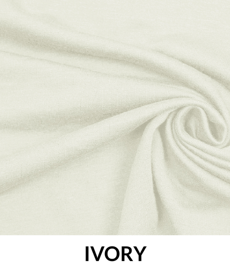 Super French Terry Knit Rayon Spandex Fabric - 97% Rayon, 3% Spandex, French Terry Back, 250GSM, 58/60" Width