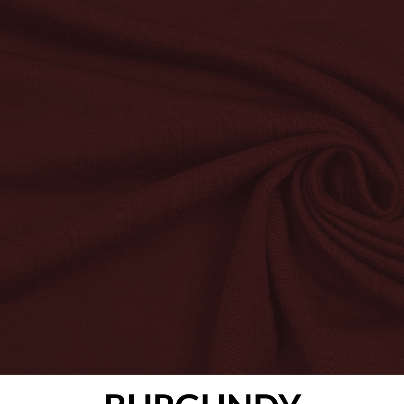 Super French Terry Knit Rayon Spandex Fabric - 97% Rayon, 3% Spandex, French Terry Back, 250GSM, 58/60" Width