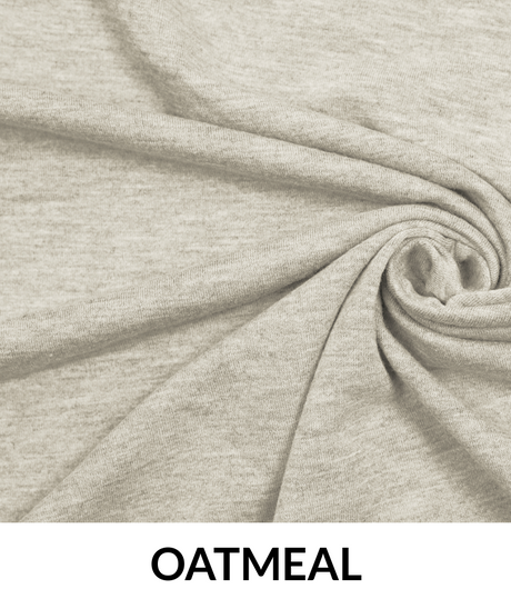 Super French Terry Knit Rayon Spandex Fabric - 97% Rayon, 3% Spandex, French Terry Back, 250GSM, 58/60" Width