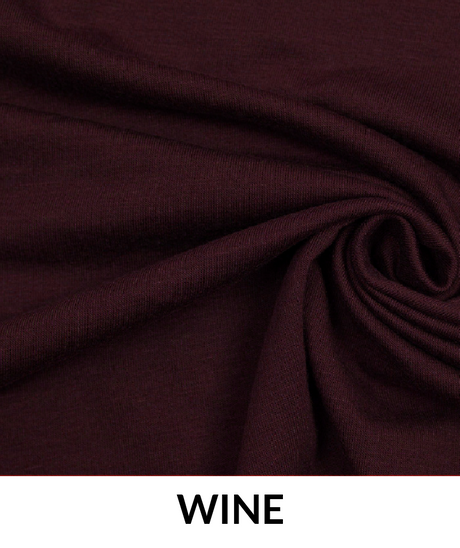 T/R French Terry Jersey Knit Fabric - 82% Polyester, 15% Rayon, 3% Spandex, French Terry Back, 215 GSM, 58/60" Width