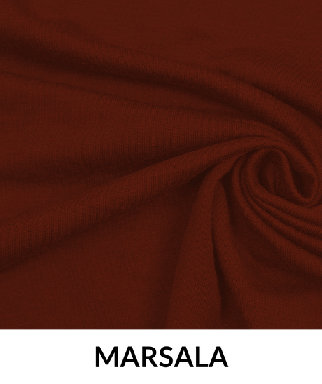 T/R French Terry Jersey Knit Fabric - 82% Polyester, 15% Rayon, 3% Spandex, French Terry Back, 215 GSM, 58/60" Width