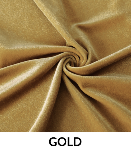 VLA1401 2018 Stretch Velvet Fabric - Polyester, Solid, Dance Wear, Evening Wear