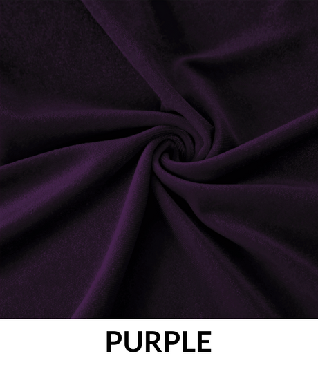VLA1401 2018 Stretch Velvet Fabric - Polyester, Solid, Dance Wear, Evening Wear