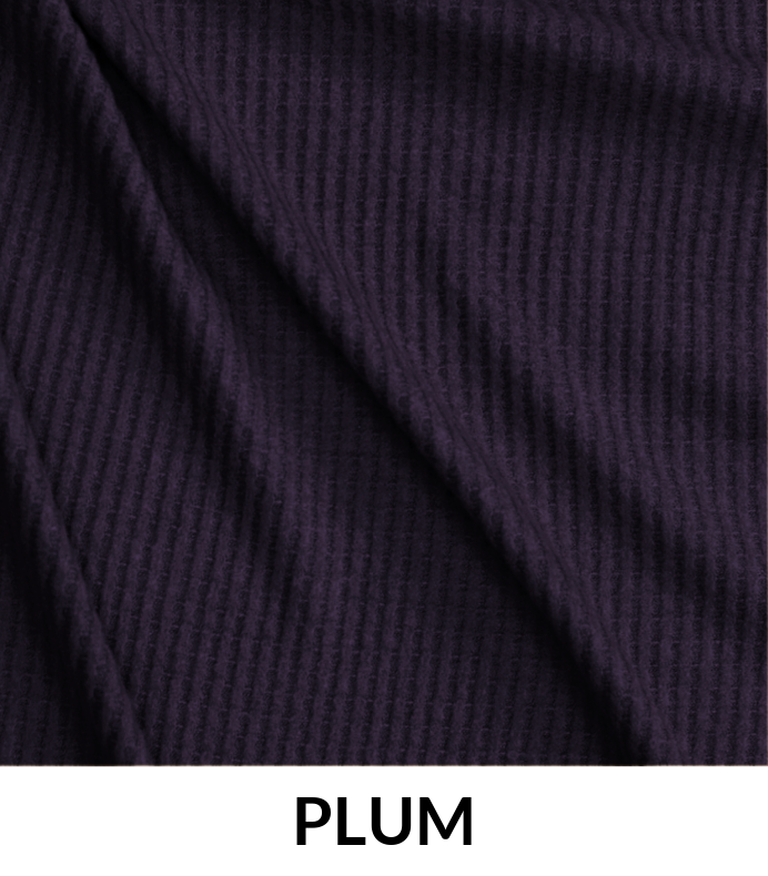 Waffle Brushed Style VLA1401/2002 Polyester Rayon Spandex Fabric - Waffle Texture, Brushed Finish