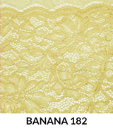 Stretch Lace Nylon Spandex Scalloped (T300) - Lace Fabric, Scalloped Pattern