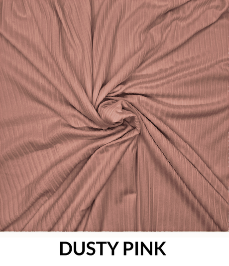 Yummy Rib 6 X 2 Polyester Spandex Fabric - Ribbed, Stretch Fabric