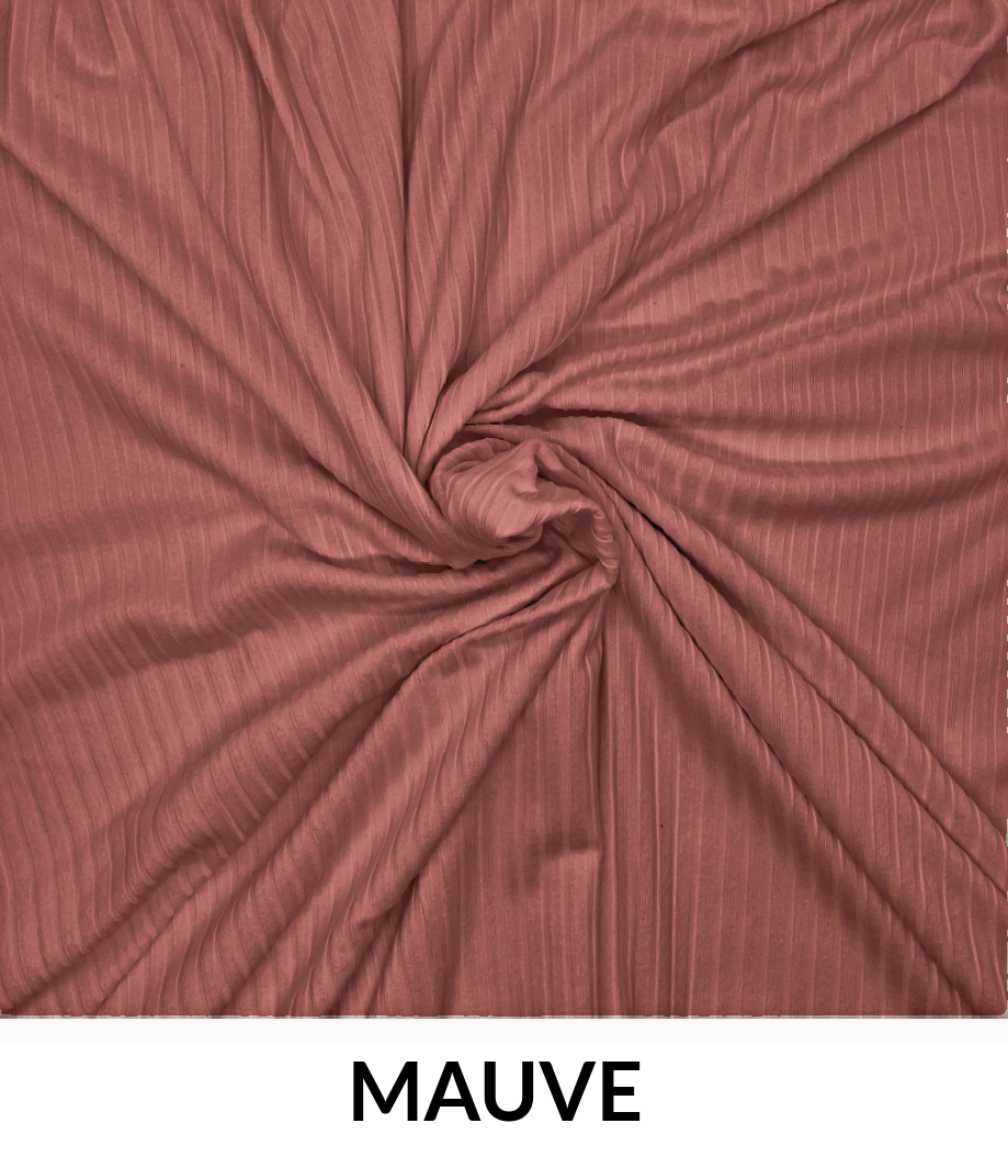 Yummy Rib 6 X 2 Polyester Spandex Fabric - Ribbed, Stretch Fabric