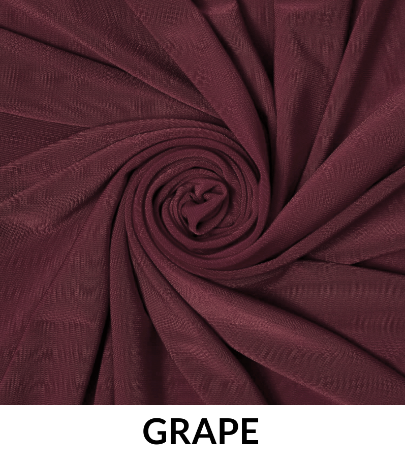 ITY 200 GSM Polyester Fabric - Matte Jersey, Stretch, 200 GSM