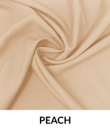 VLA1810 Poly Poplin Polyester Fabric - White, 120" Width